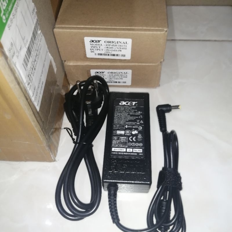 Charger acer adaptor laptop Acer 19v 3.42A Original cas acer adaptor acer