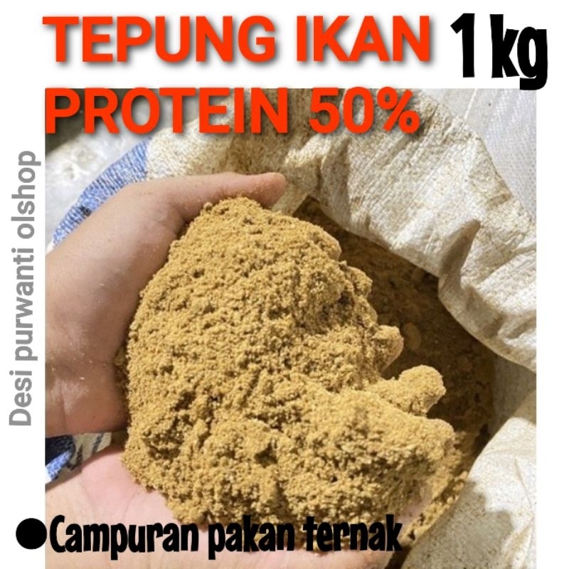 TEPUNG IKAN PROTEIN TINGGI 50%