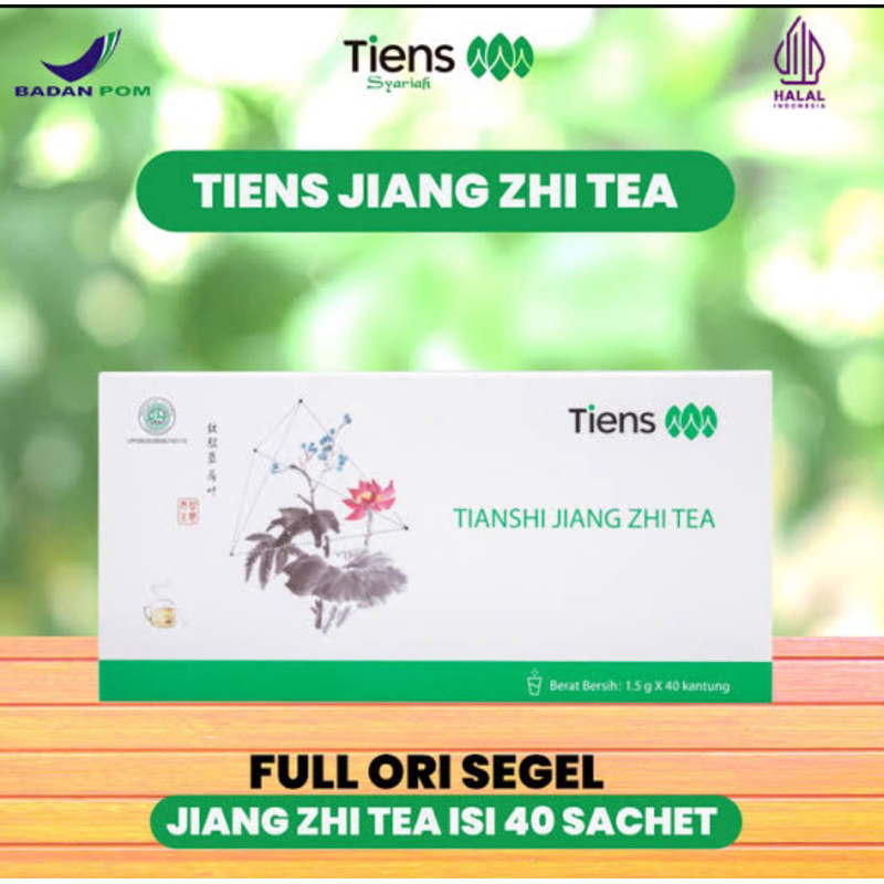 

Jaing Zhi Tea isi 40 kantung