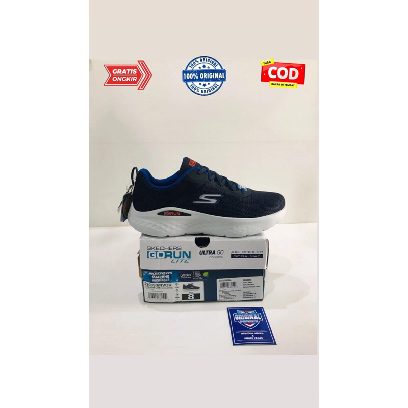 BIG SALE SEPATU RUNNING PRIA SKECHERS QUICK STRIDE [220893] ORIGINAL