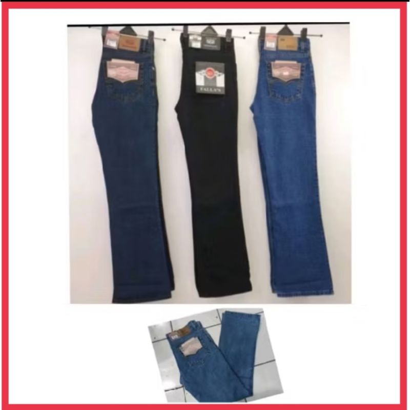celana fallas cutbray/bootcut pria original
