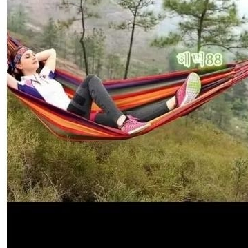 Ayunan Hammock kanvas Bahan tebal ayunan kain