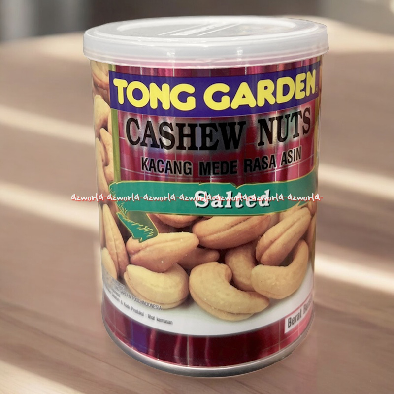 

Tong Garden 150gr Cashew Nut Salted Kacang Mede Asin Nuts Kacang Cashew Kemasan Kaleng Kacang Mede Gurih Dan Berkualitas Tinggi