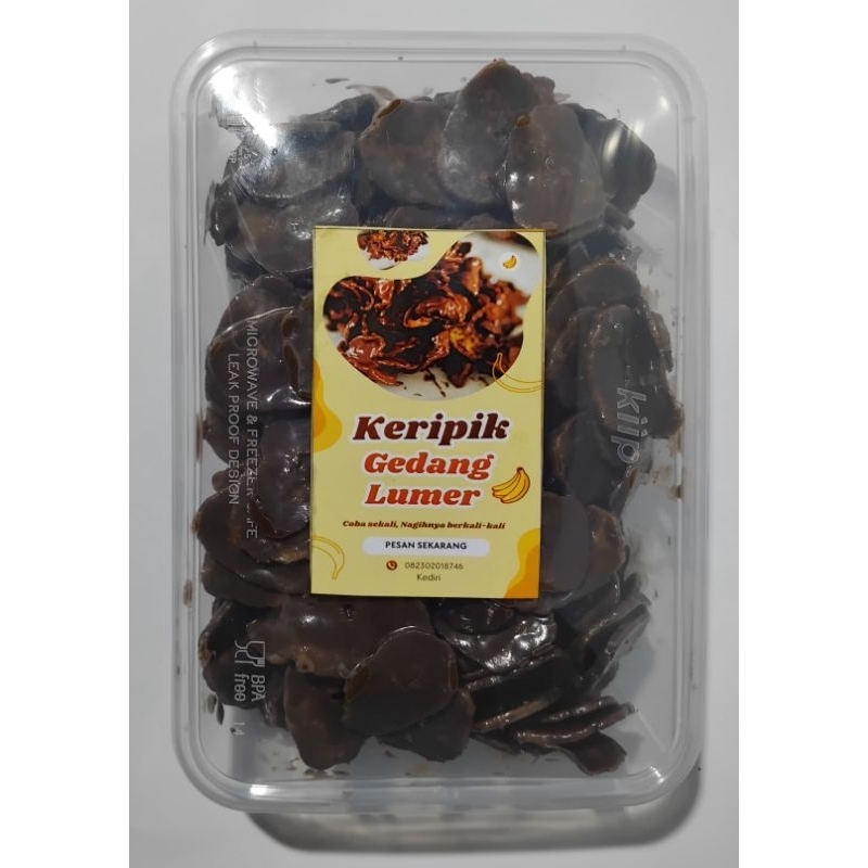 

kripik coklat lumer