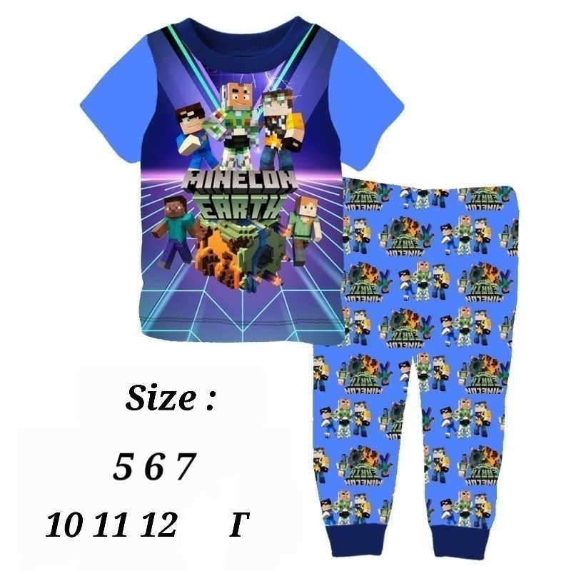 JACYN KIDS PIYAMA CUDDLE ME MINECRAFT