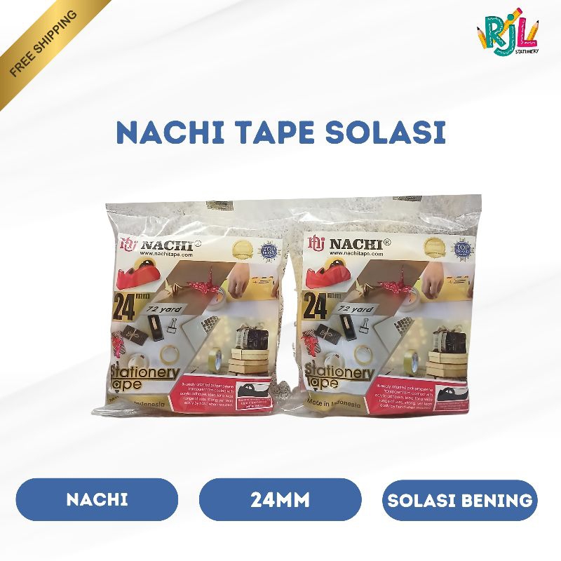 

Nachi Tape Solasi | 24mm | Solasi Bening