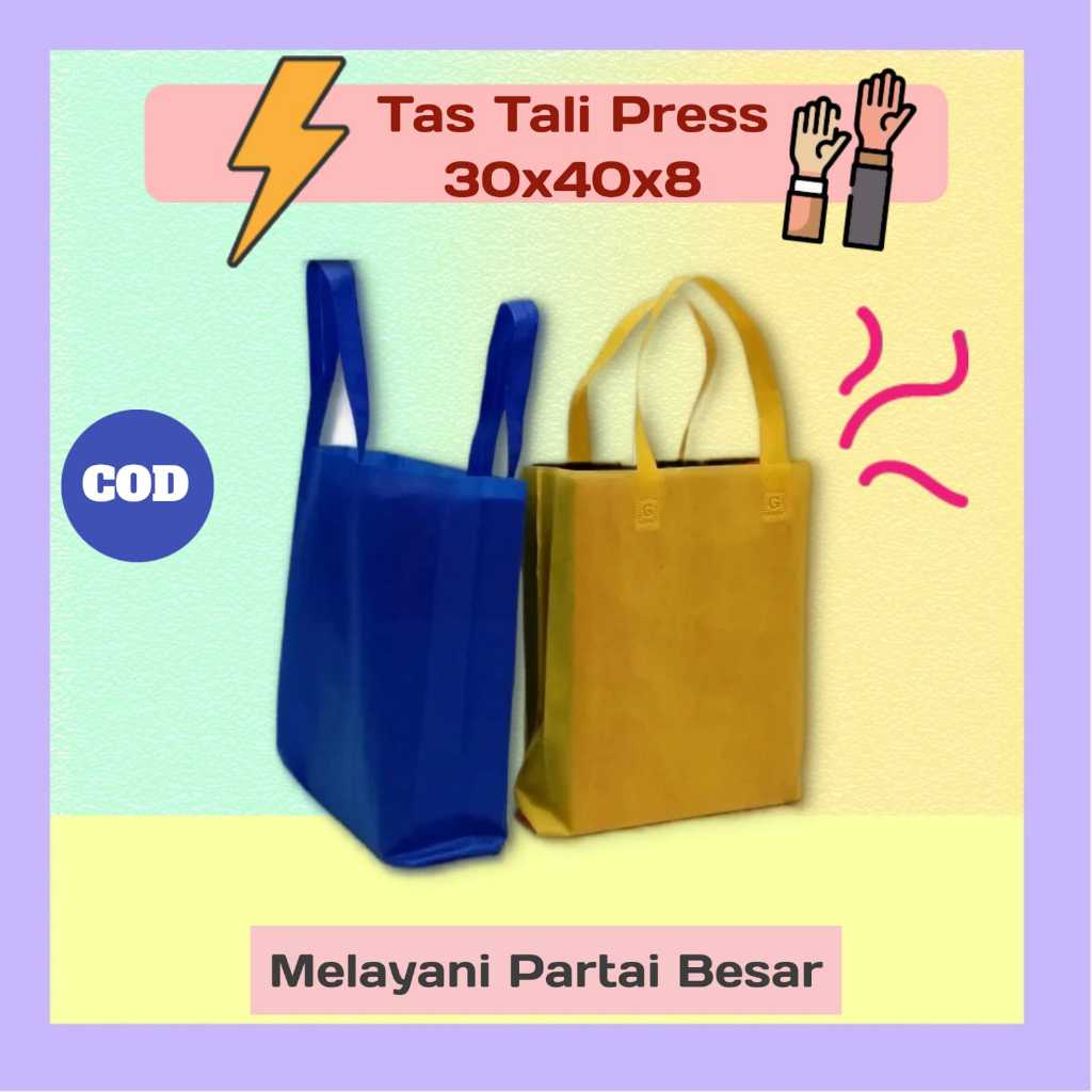 

HLS 30x40/GSM 65/75/Tas Spunbond Goodie Bag, Harga 1 Lusin ( isi 12 pcs )