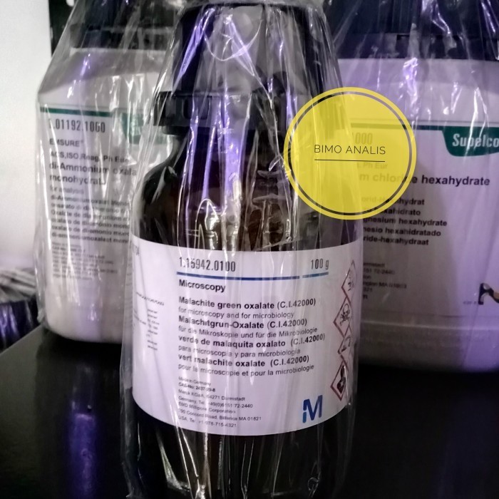 MALACHITE GREEN OXALATE (C.I.42000) 100GR MERCK 115942 / MALACIT GREEN
