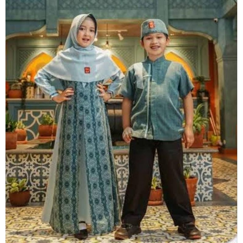 Keke - Koko Anak Torino Series Teal Blue size 4