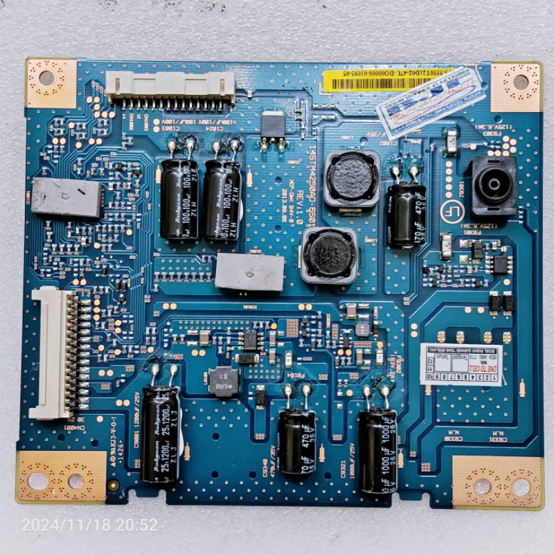 inverter tv sony kdl 50w800b - balas lampu tv sony kdl 50w800b