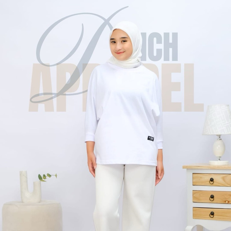 Kaos Batwing Polos, Batwing Kekinian, Atasan Batwing Wanita, Batwing Jumbo, Kaos Batwing Polos Terba