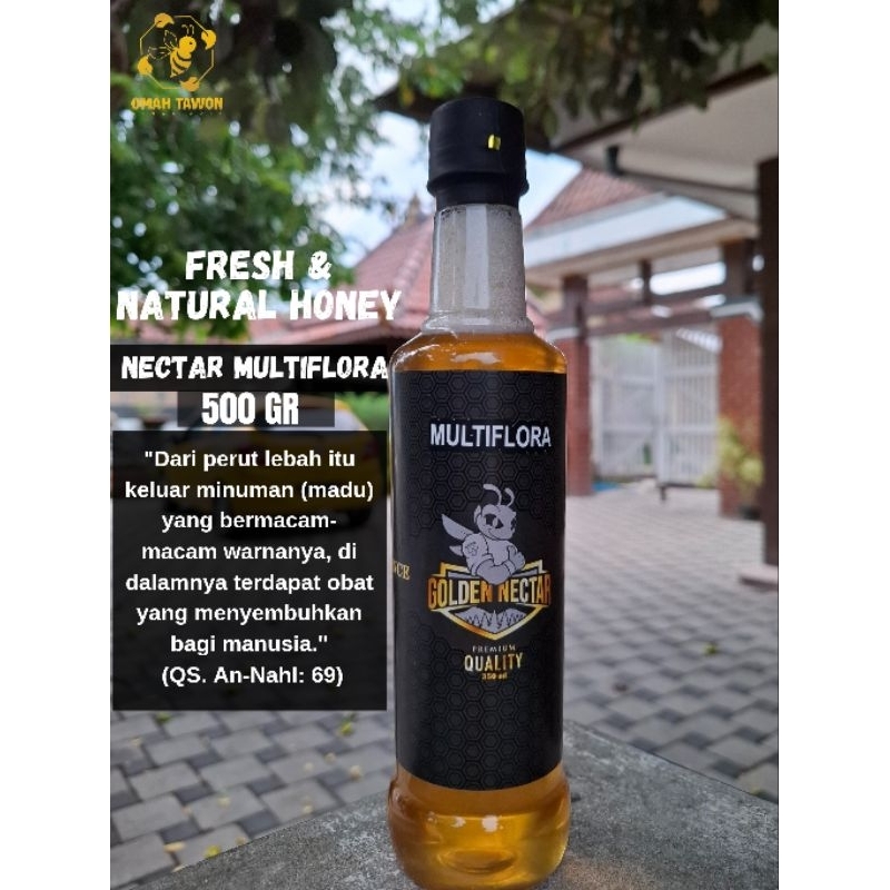 

MADU MULTIFLORA "Golden NeCtar" PREMIUM QUALITY 500 gr