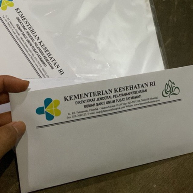 

CUSTOM AMPLOP KOP SURAT KETERANGAN DOKTR IZIN / CUTI / SAKIT