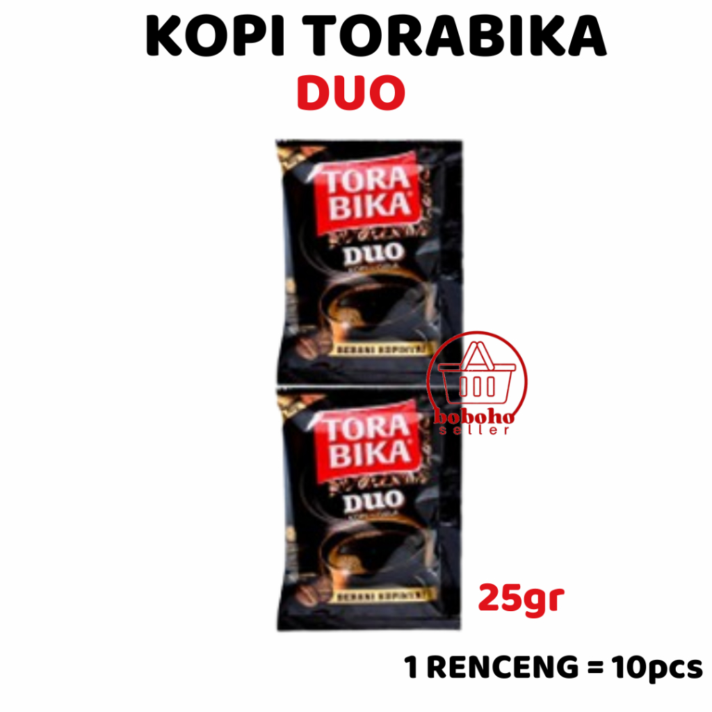 

Torabika Kopi Duo Kopi + Gula Pck 10x24gr