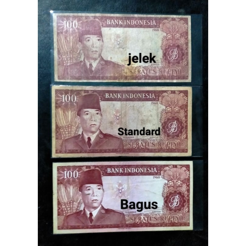 Langka 100 Sukarno 1960