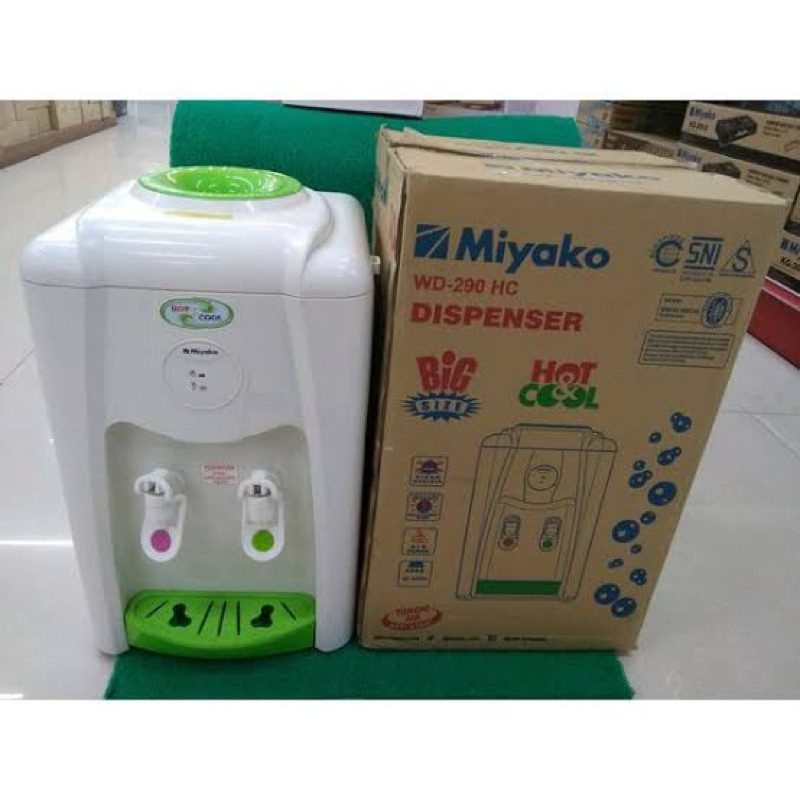 Dispenser Miyako Panas Dingin Galon Atas 290HC