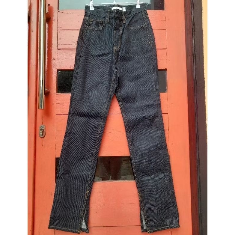 Celana Loose Jeans Hw, Loose Jeans Hw, Jeans Hw, Celana Hw