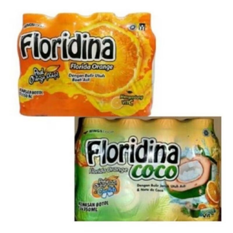 

Floridina Orange & Coco 1 Pack isi 12 Botol @350ml