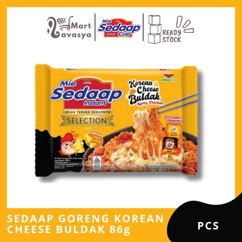 

SEDAAP MIE GORENG KOREAN CHEESE BULDAK 86g - 1 PCS - KOTA BANDUNG - LAVASYA MART