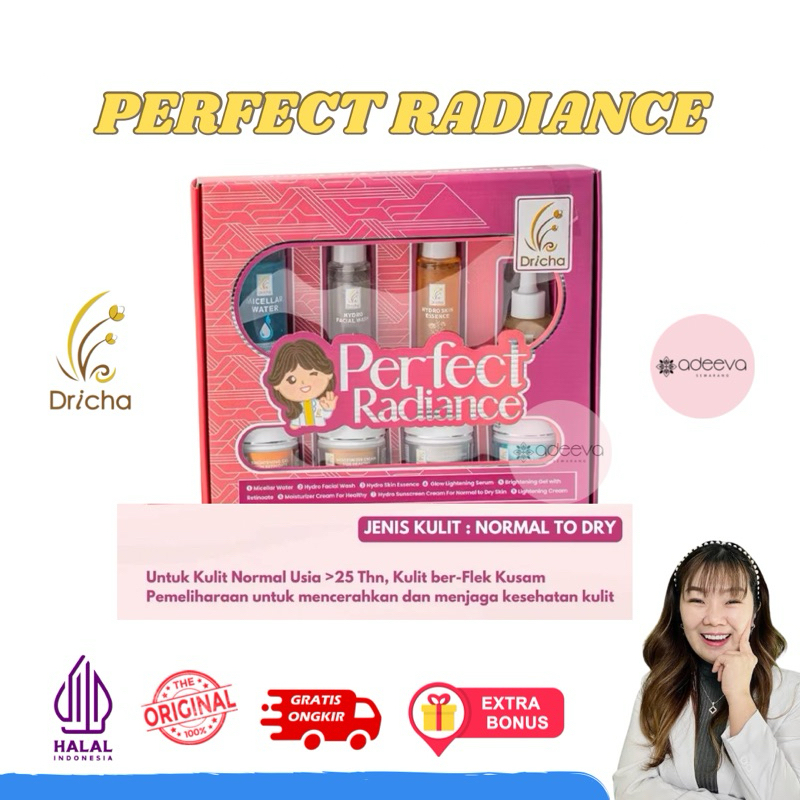 DRICA - Perfect Radiance Kit Paket Perawatan kulit By Dr Ika Dricha
