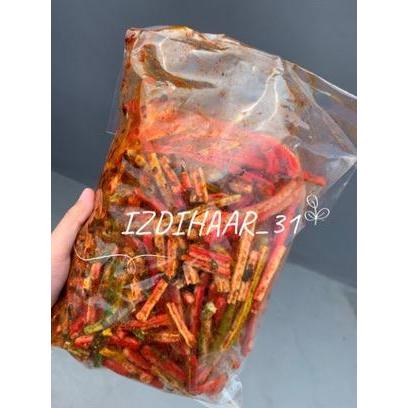 

Kerupuk Beton Bantet 1kg Pedas Gurih Bumbu Melimpah