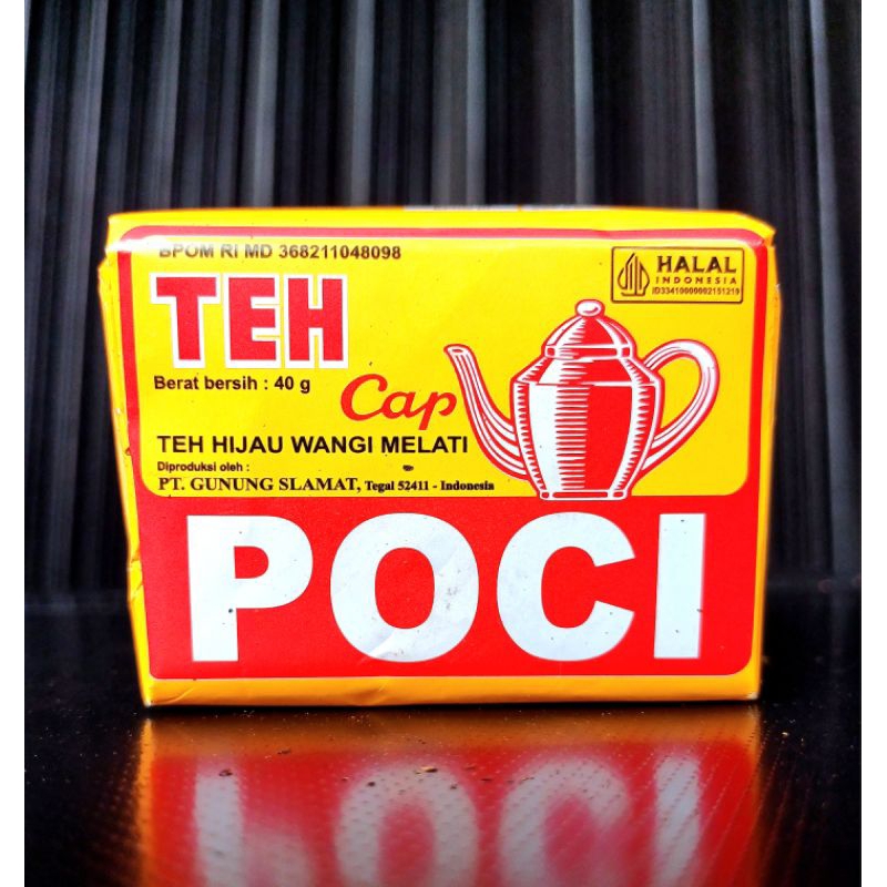 

Teh poci kuning 40 gram (per slop)