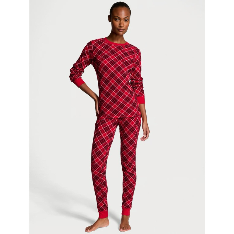 VICTORIA’S SECRET Thermal Long Pajama Set