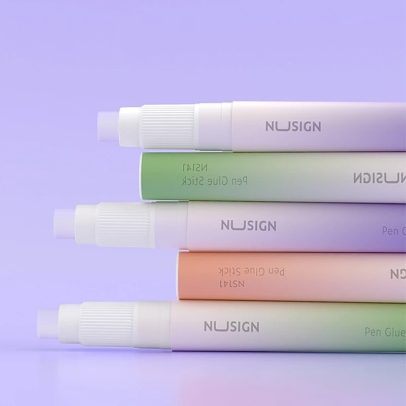 

1pcs lem pen glue stick warna gradient