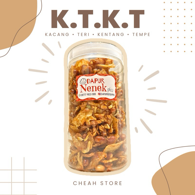 

[CS] KTKT Keripik Kentang Tempe Kacang Teri Dapur Nenek Pku