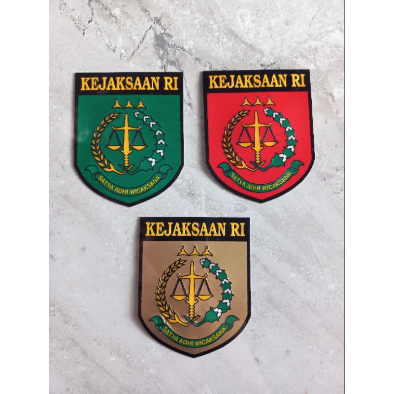 STICKER KEJAKSAAN RI LOGO - STICKER KEJAKSAAN RI TIMBUL