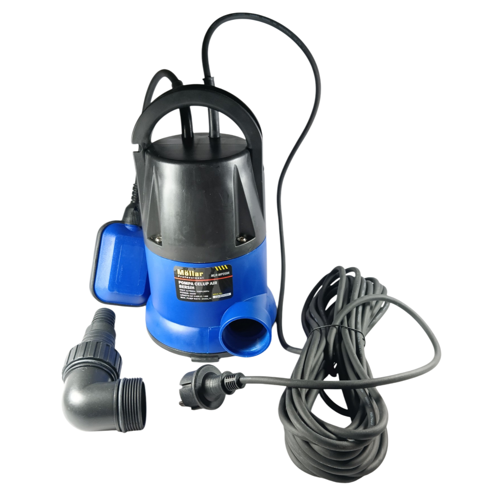Pompa Air Celup Mollar 250W / Pompa Celup Non Otomatis / Mesin Pompa Celup