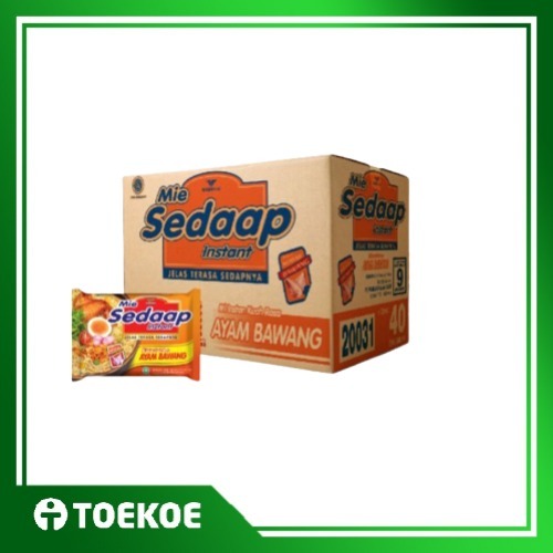 

TOEKOE Mie Sedaap Ayam Bawang 1 Dus Isi 40