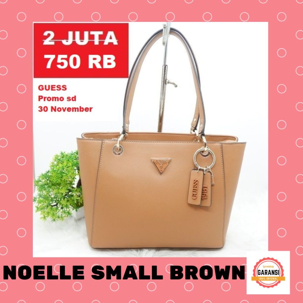 Tas tote bag guess Wanita seri NOELLE SMALL 100% ORIGINAL store