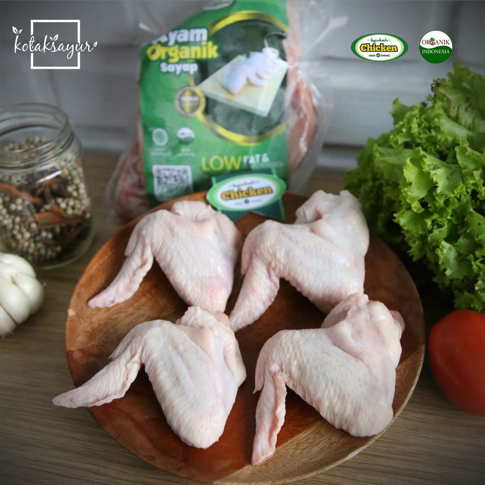 

Sayap Ayam Negeri Probiotik Beku Berkah Chicken
