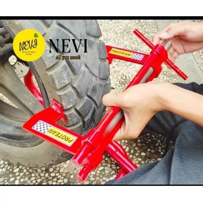 Alat Pres Ban Motor Tubles dan Non Tubles Super jumbo Ban moge dll