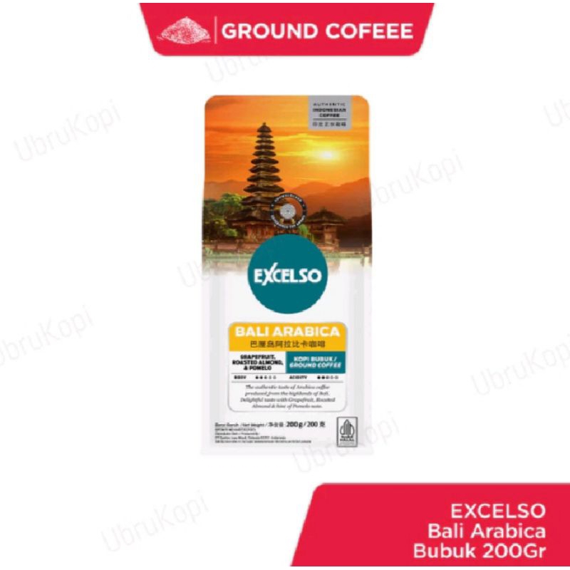 

Excelso Bali Arabica Bubuk 200gr