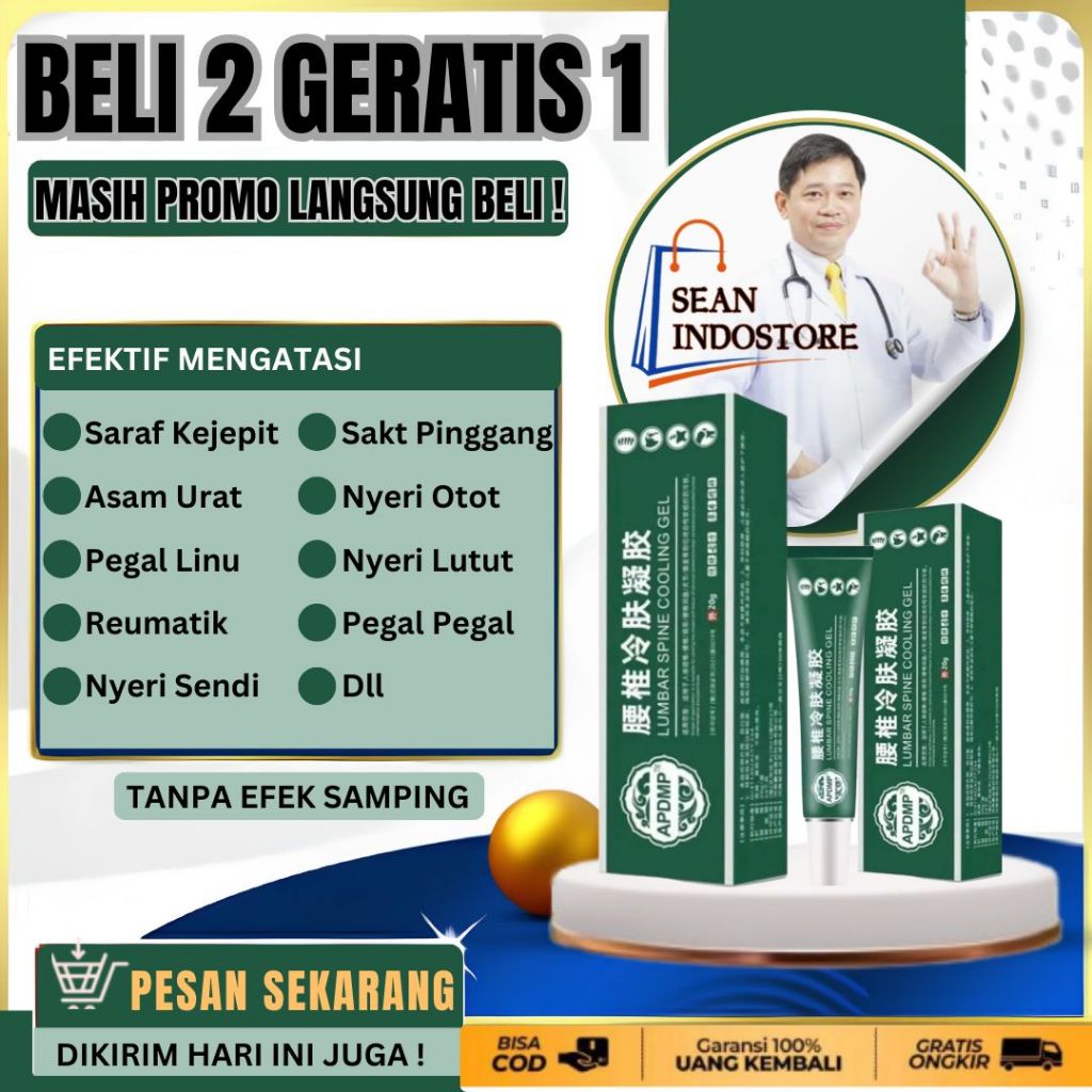 Lumbar Spine Cooling Gel Ori Original Cold Compress Pillow Syaraf Kejepit