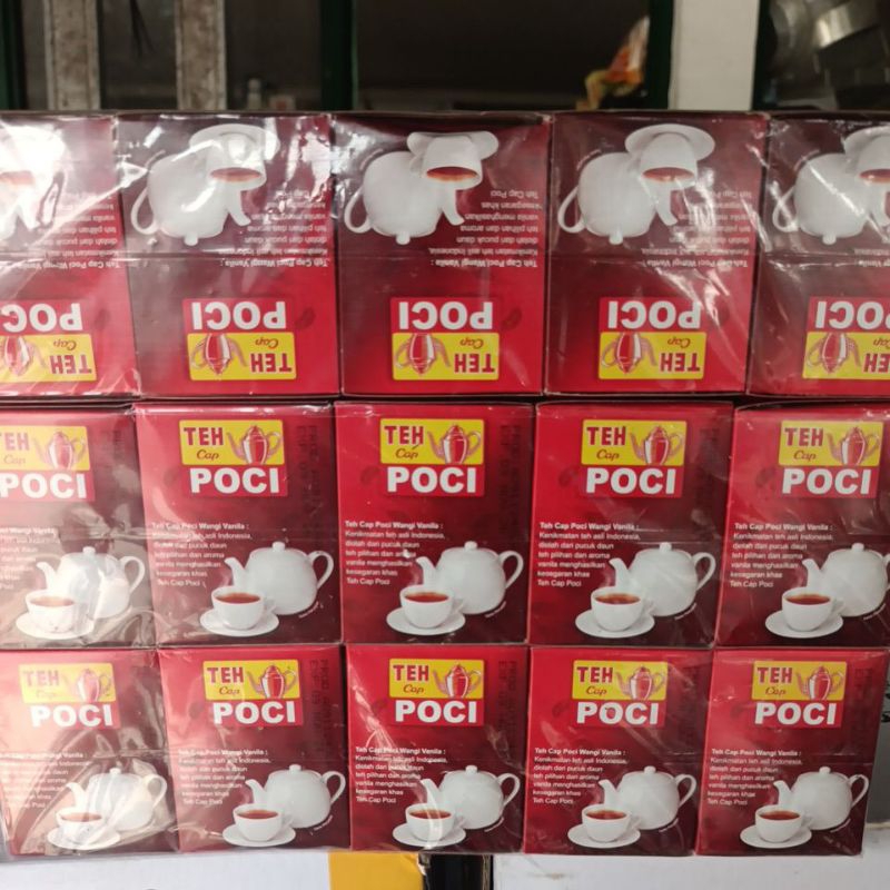 

TEH POCI VANILA 50GR X 10 PCS / 1 PAK TEH TUBRUK ATAU AUR