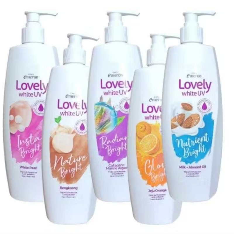 Emeron lovely white UV 500ml handbody