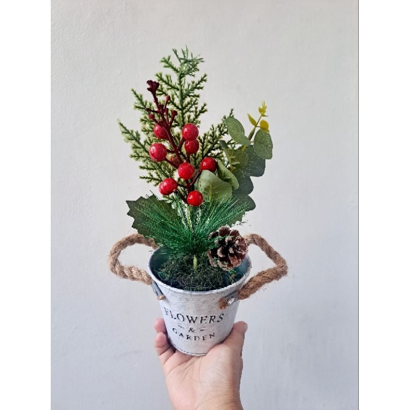 bunga natal bunga hiasan natal bunga meja dekorasi natal