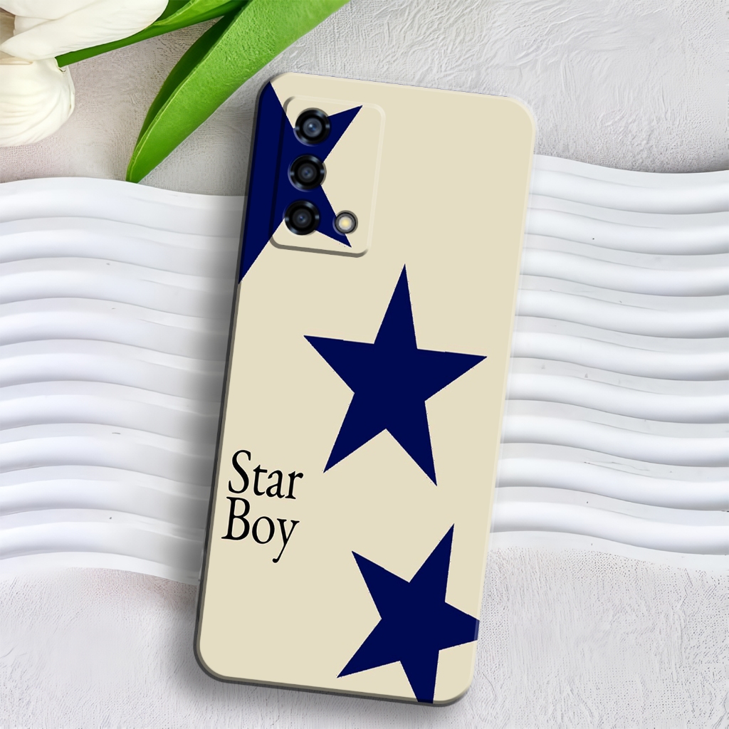 Case Hp Oppo A95 - Casing Oppo A95 4G Terbaru ( Star Keren ) Cover Hp - Silikon Hp - Casing Hp Oppo 