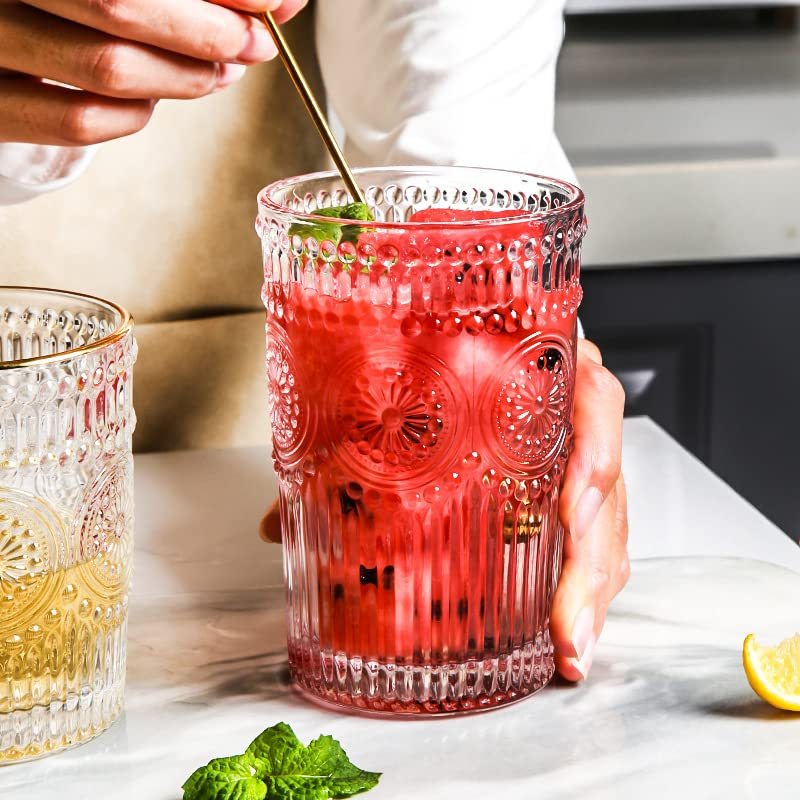 Gelas Cangkir Sunflower Glass Cup 360 ml