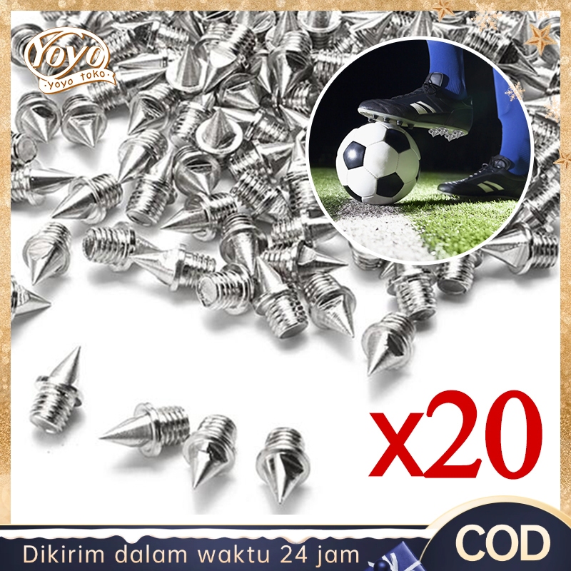 20pcs Paku Sepatu Spike Paku Spike Sprint Paku Sepatu Lari Paku Spike Utk Lari Sprint