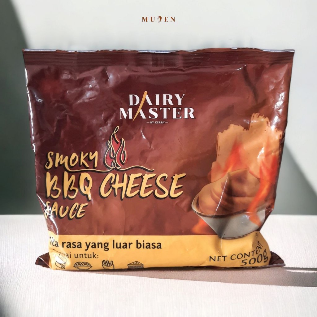 

DAIRY MASTER SMOKY BBQ CHEESE SAUCE 500 GR