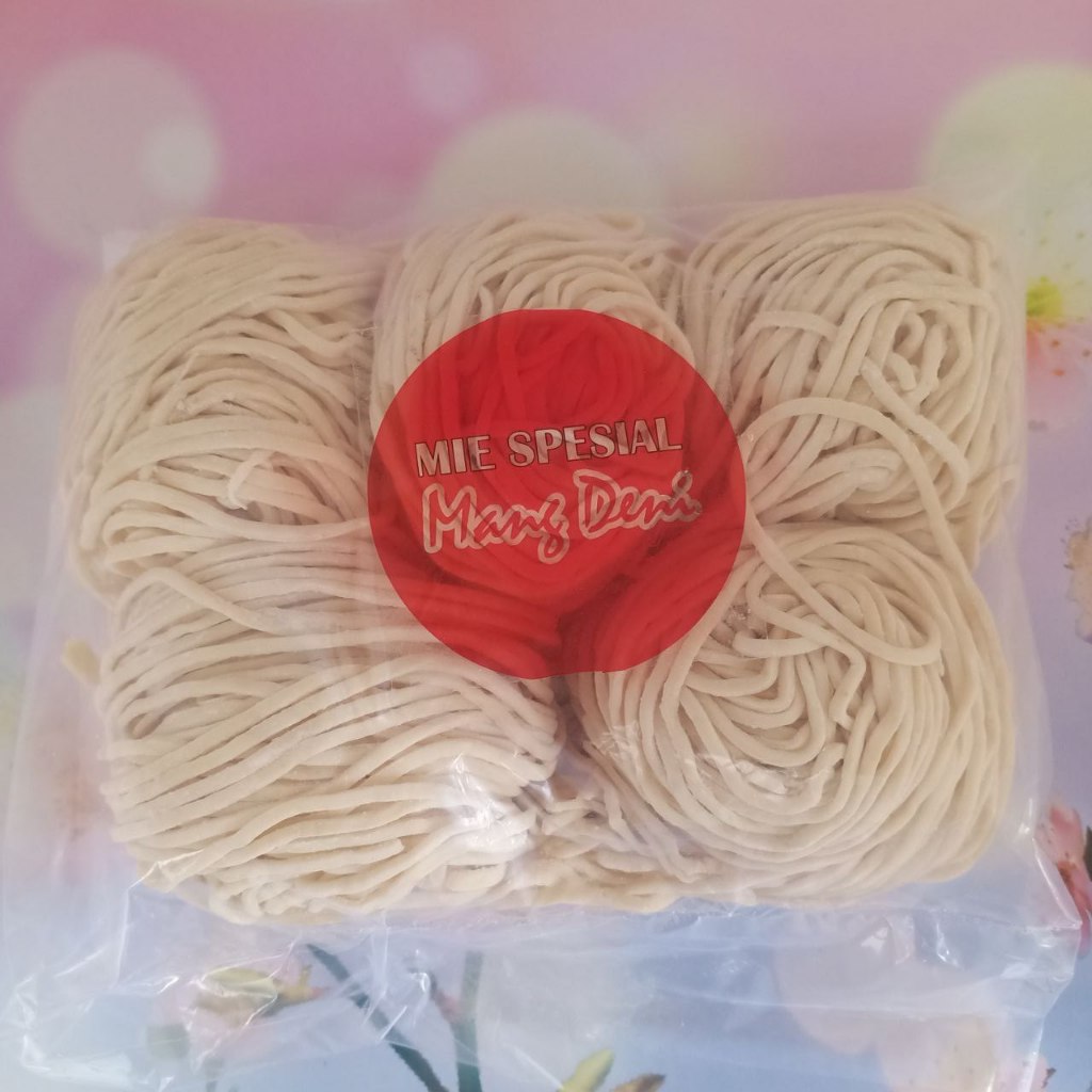 

Mie Mentah Untuk Mie Ayam, Bakmi, Tanpa Bahan Pengawet