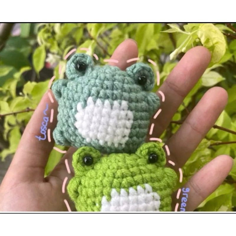 Amigurumi kodok lucu