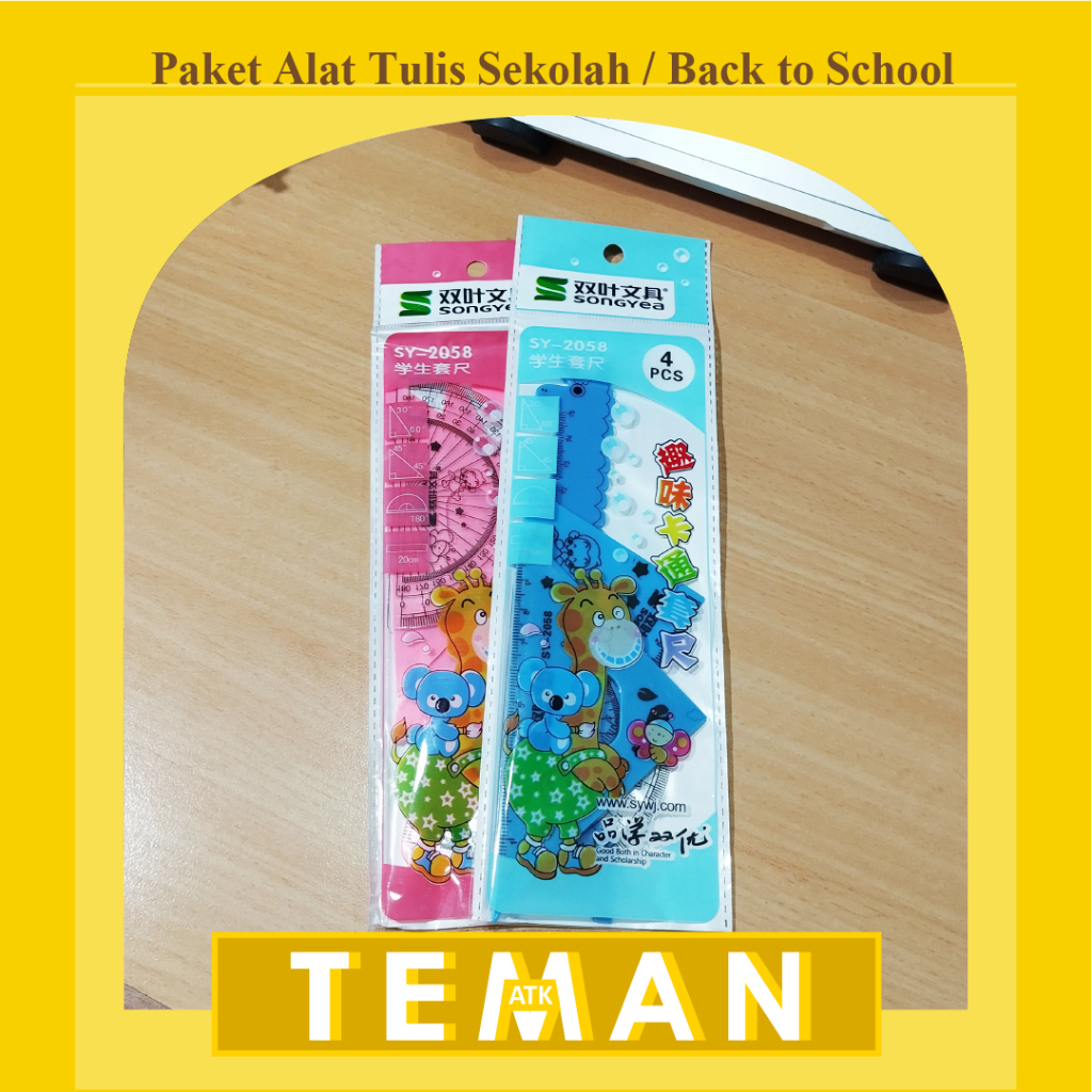 

Paket Alat Tulis / Paket Penggaris / Back to School set