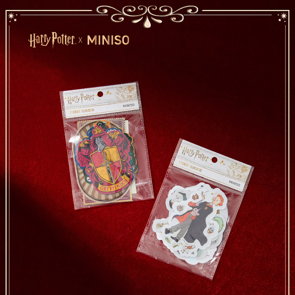 

Stiker Hologram Harry Potter x Miniso 1 Set 8 pcs