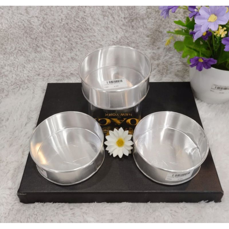 Loyang mini bulat 01 (D9cm T3cm)