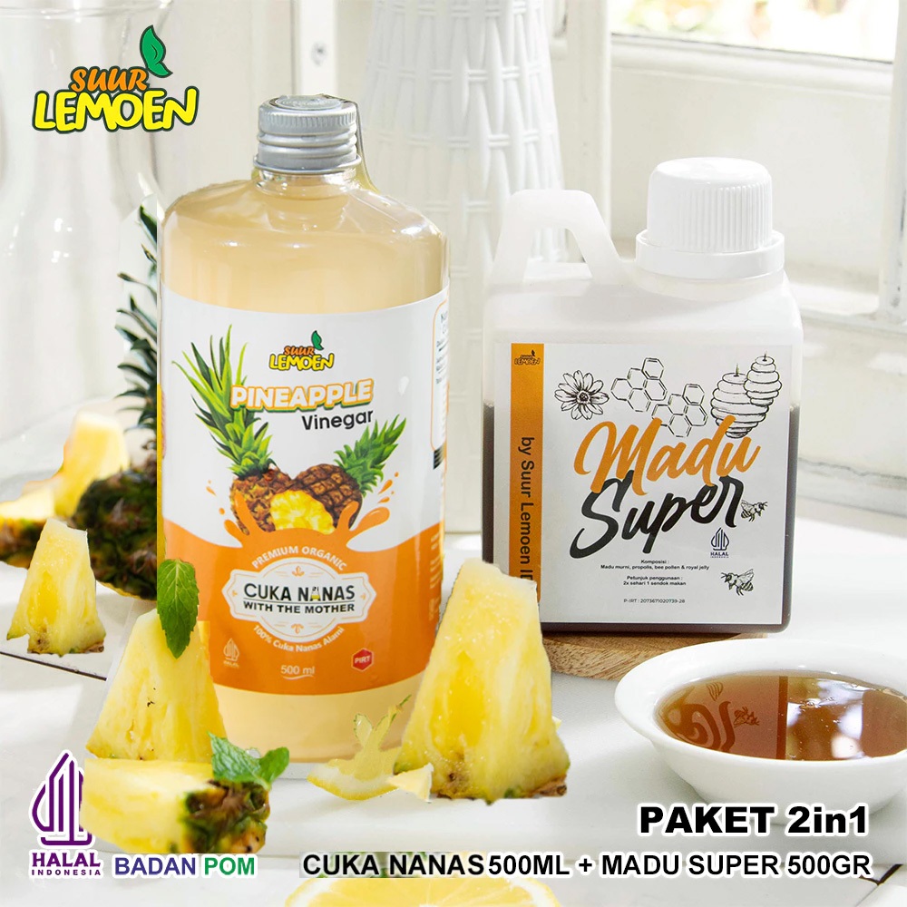 

Diet Sehat dan Segar Alami - Cuka Nanas Madu - Cuka Nanas dan Madu Super